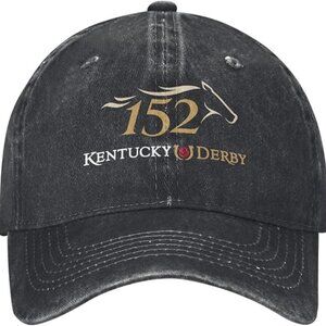 Kentucky Derby‎ Denim Hat Black